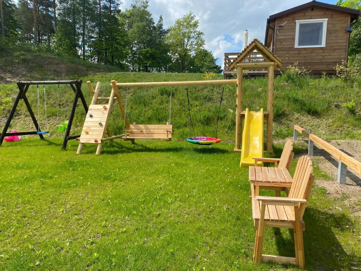 Miedzy Wodami - Domki Na Mazurach Mikołajki Extérieur photo
