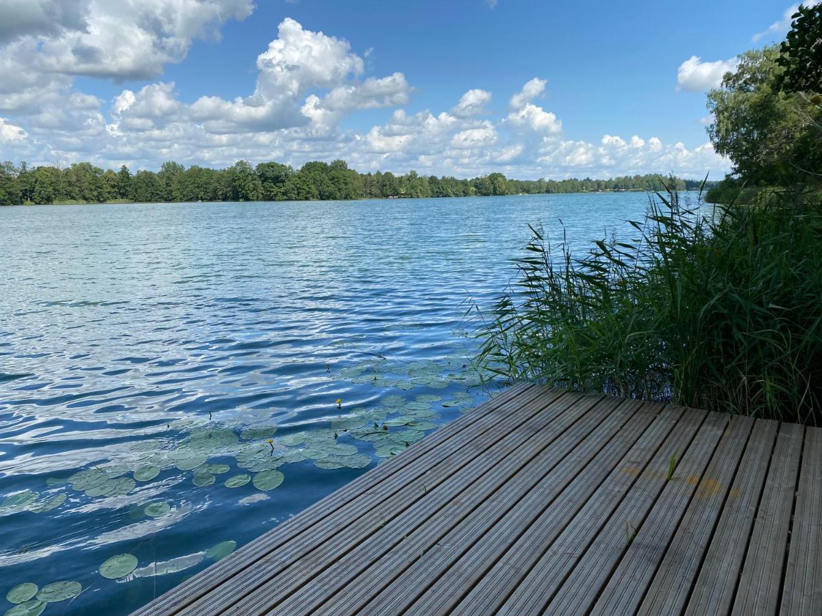 Miedzy Wodami - Domki Na Mazurach Mikołajki Extérieur photo