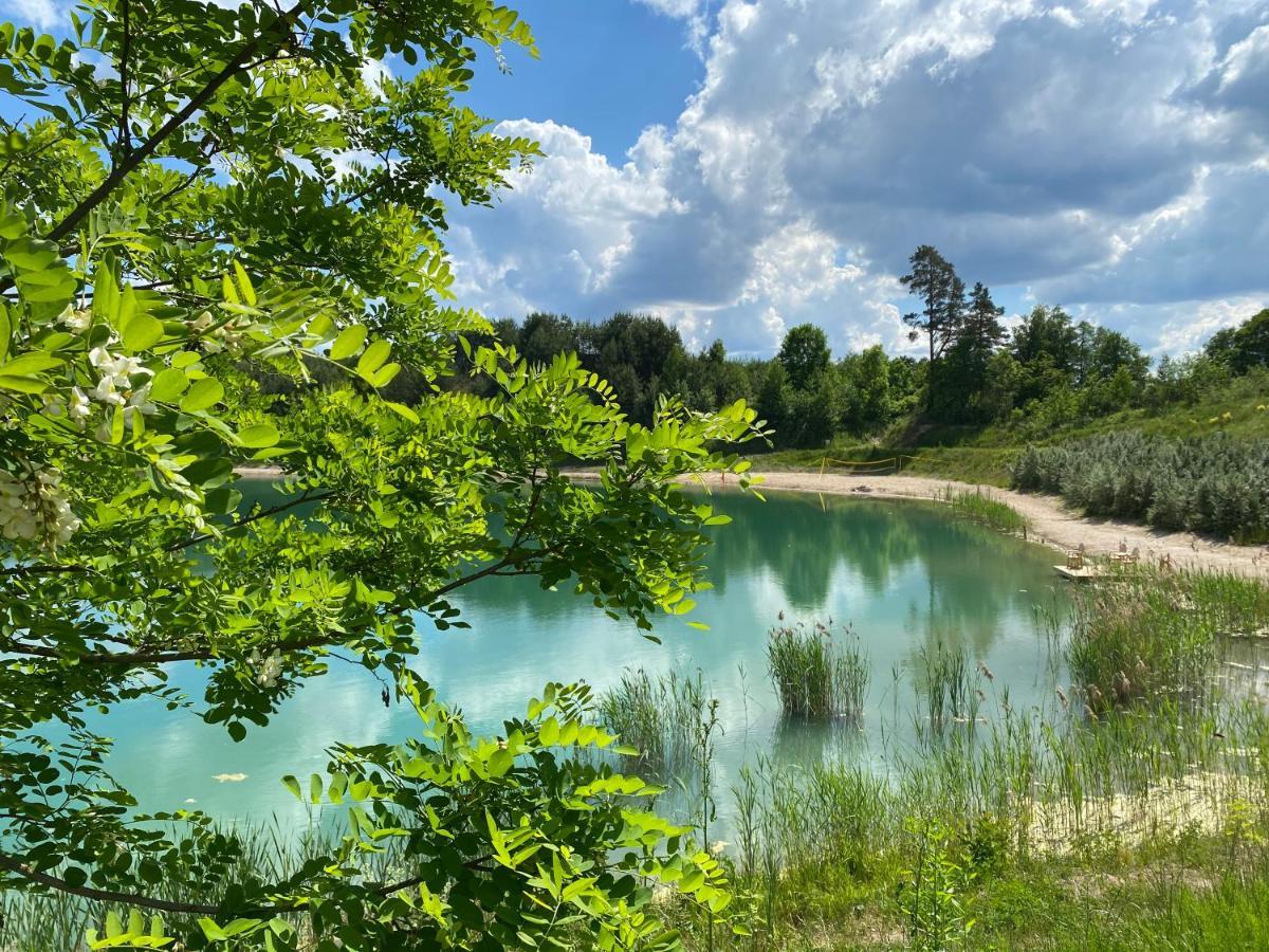 Miedzy Wodami - Domki Na Mazurach Mikołajki Extérieur photo