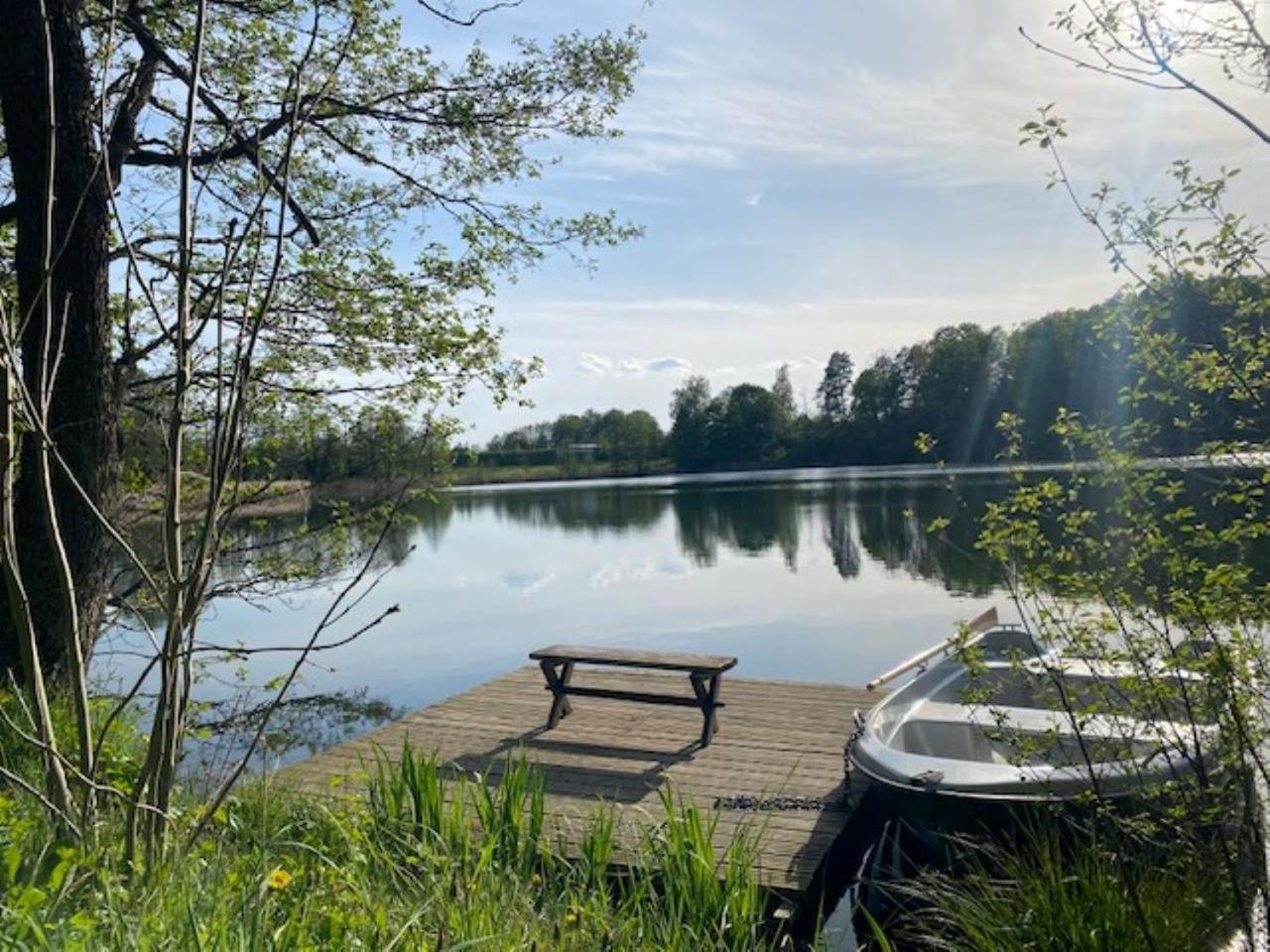Miedzy Wodami - Domki Na Mazurach Mikołajki Extérieur photo